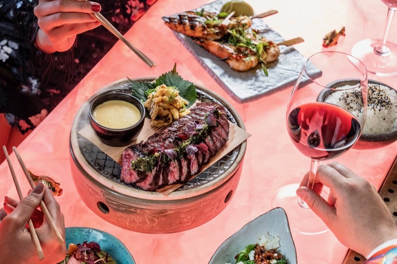 Fresh Mediterranean seafood dish prepared with quality ingredients at CHARCOAL GRILL FISH BAR